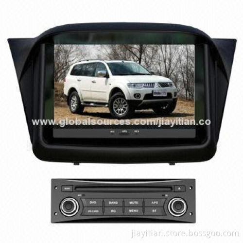 In-dash DVD Player, Suitable for Mitsubishi Pajero Sport 2014, Supports TV/BT/GPS/iPod/CANBus